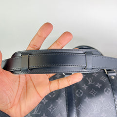 Louis Vuitton Eclipse Monogram Keepall Bandouliere 55