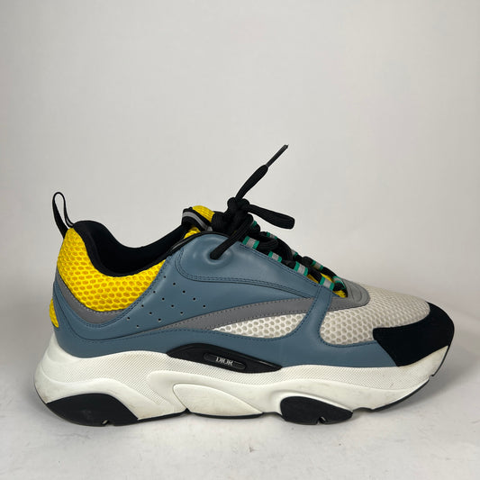 Dior B22 Blue/Yellow Sneaker Size 45
