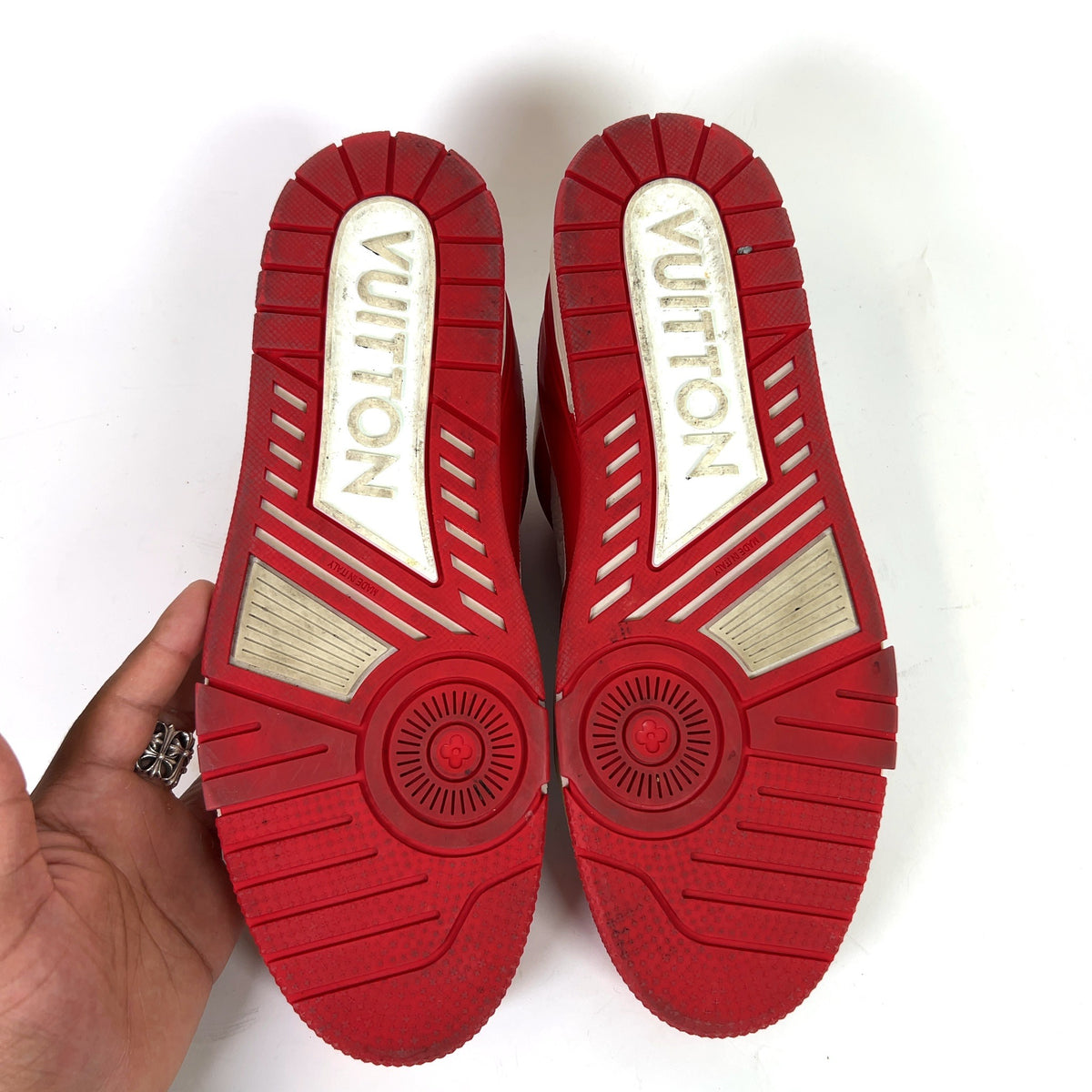 Louis Vuitton x Product (RED) Trainers