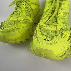 Balenciaga Neon Track 3 Lowtop Sneakers