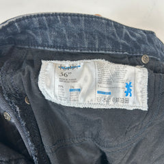 Ksubi Navy Distressed Patch Jeans Size 36