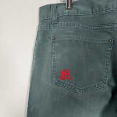 Balenciaga Vintage Straight Leg 5-Pocket Denim Jeans