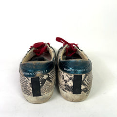 Golden Goose Python Superstar Sneakers