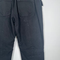 Readymade Black Cargo Field Pants Size 2