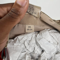 Gucci x The North Face Beige GG Monogram Hat Size M