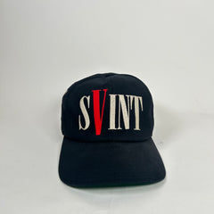Saint Michael x Vlone Black Logo Cap