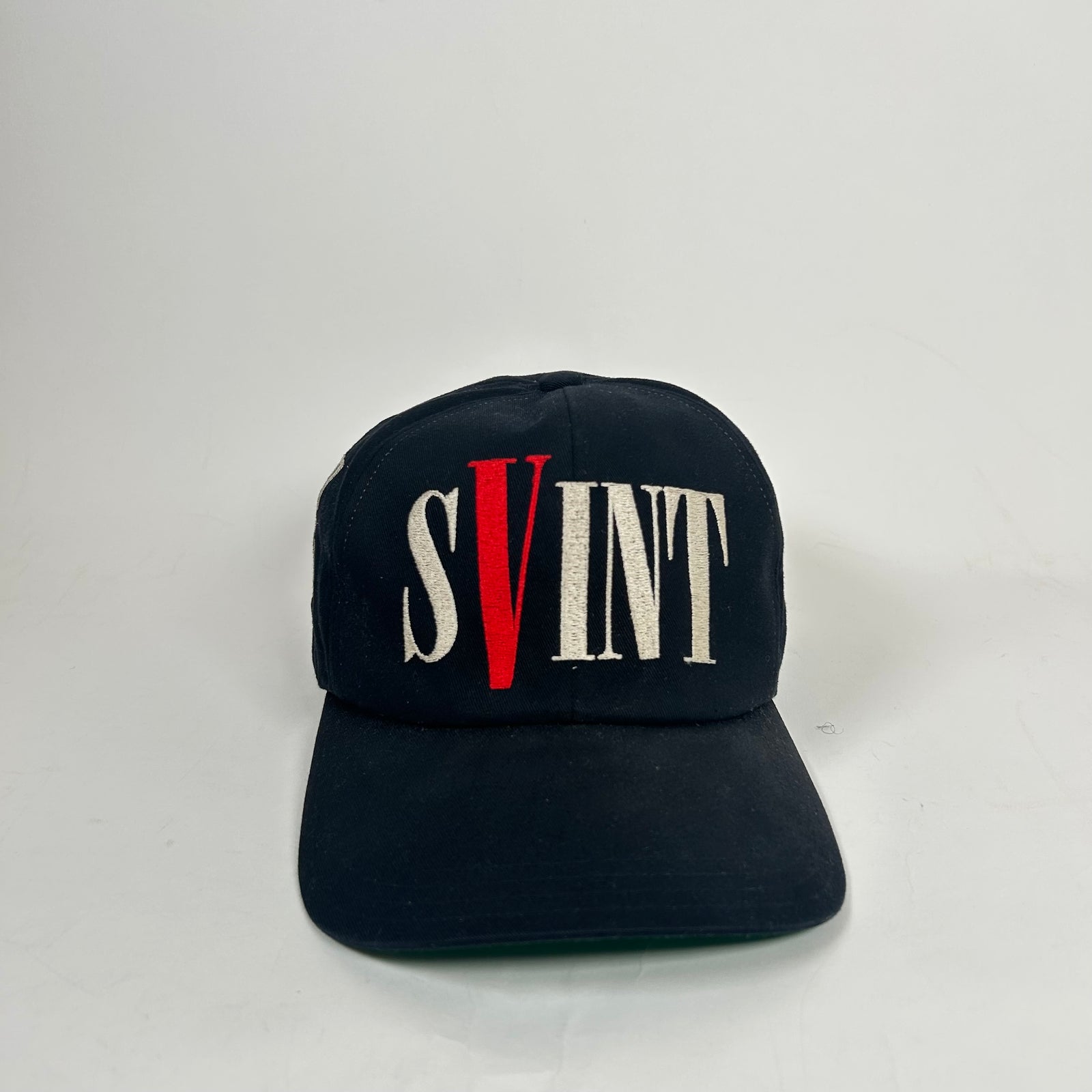 Saint Michael x Vlone Black Logo Cap