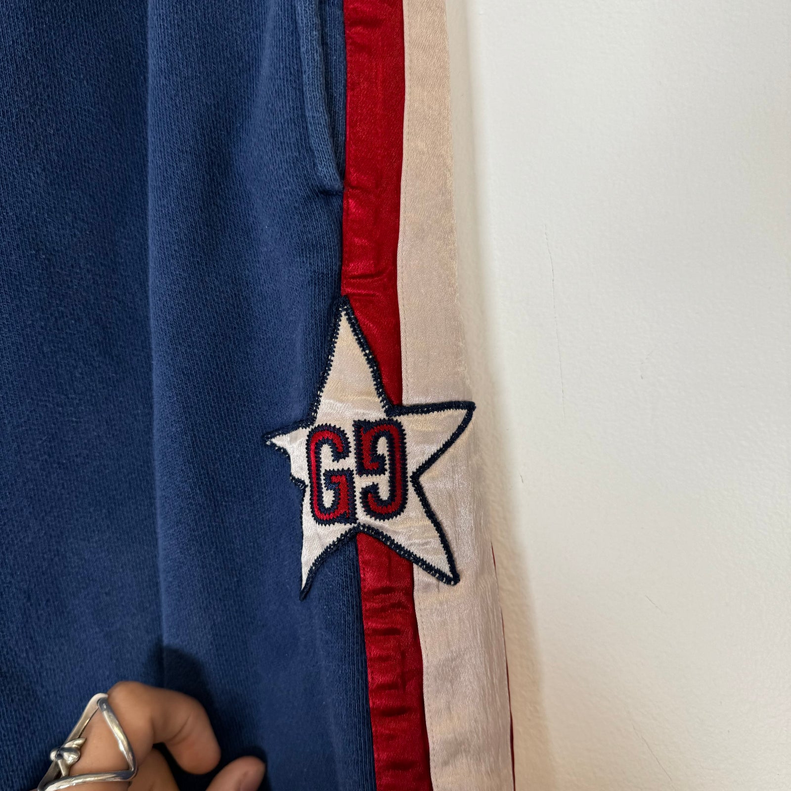 Gucci Blue GG Star Sweatpants Size S
