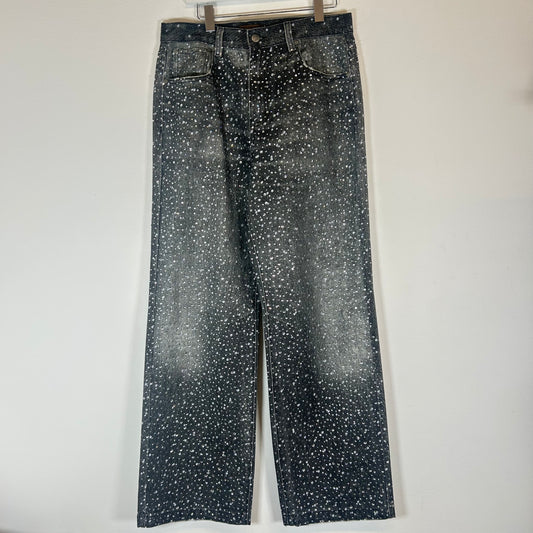 Birth Of Royal Child Black Diamond Jeans Size L