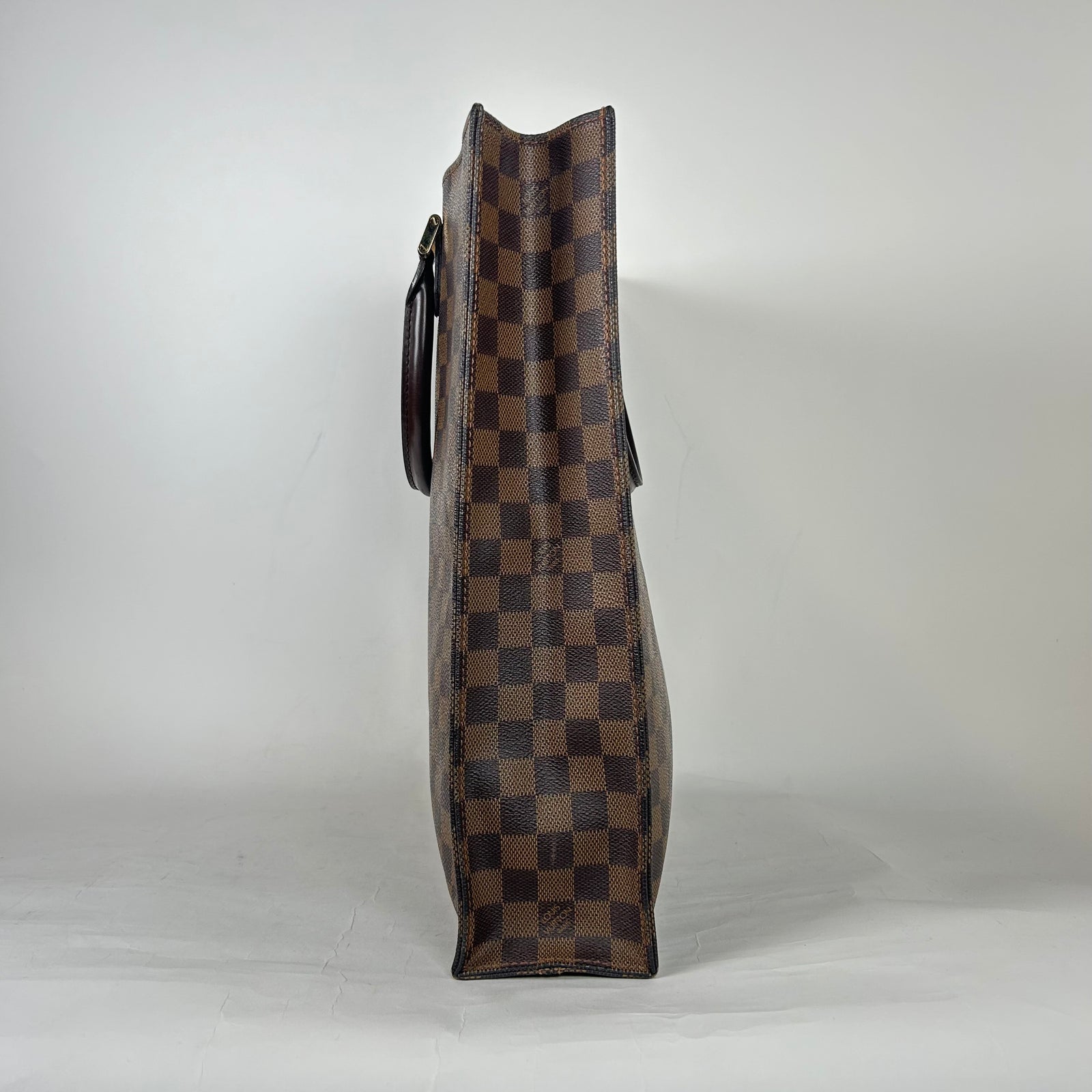 Louis Vuitton Damier Ebene Sac Plat Tote Bag