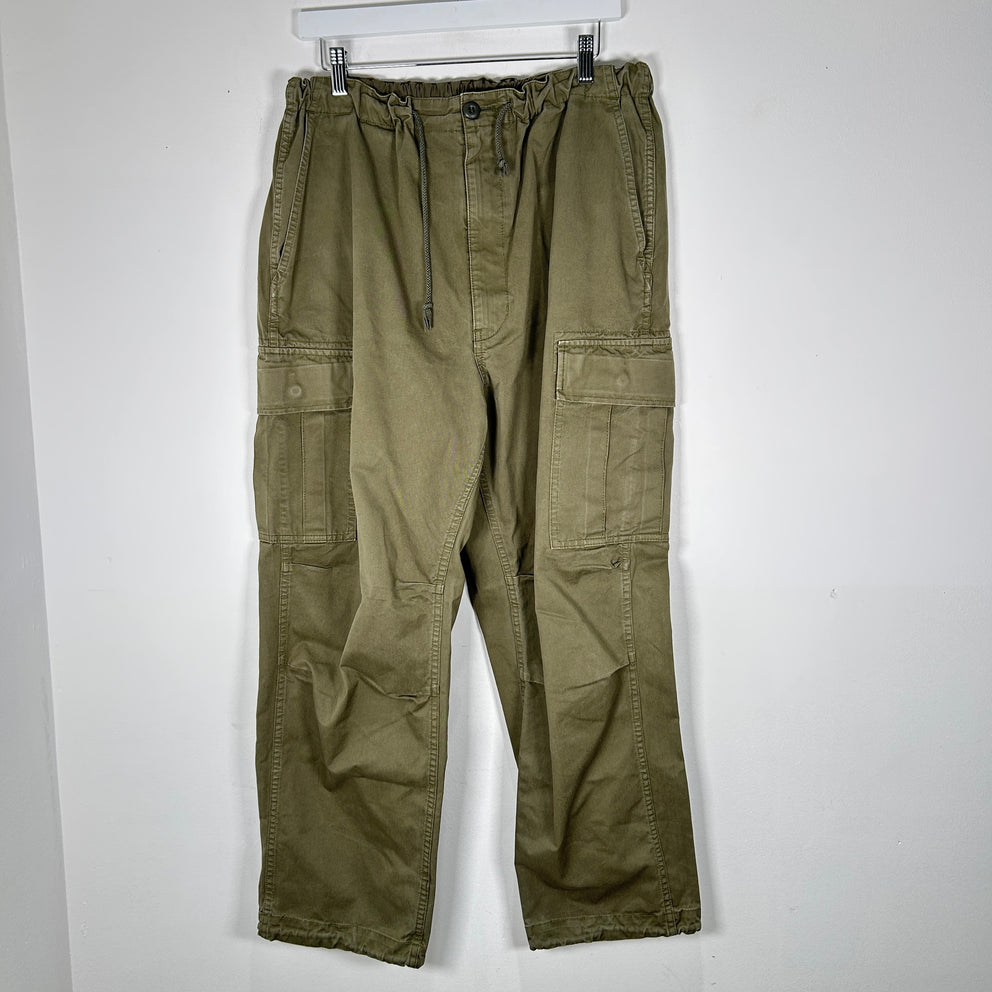 Comme Des Garcons Army Green Cargo Pants Size L