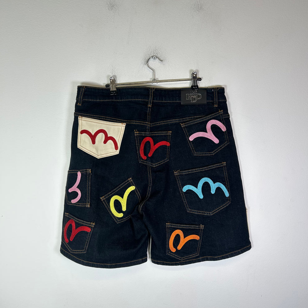 HMDD 16 Pocket Denim Shorts