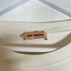 Raf Simons White "Youth Reanimator" T-shirt Size XL