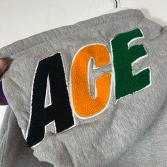 Palace Grey Hood Logo Hoodie Size XL