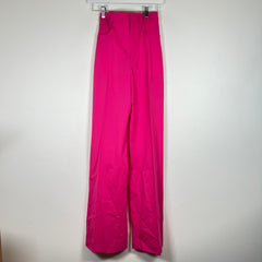 Jacquemus Pink La Papier High Wasted Trousers Size 24