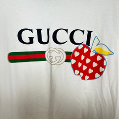 Gucci White Valentines Day Tee Size M