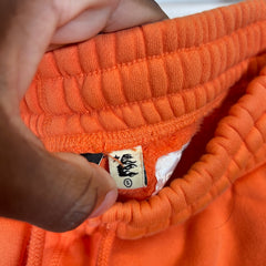 Hellstar Orange Sport Logo Sweatpants Size S