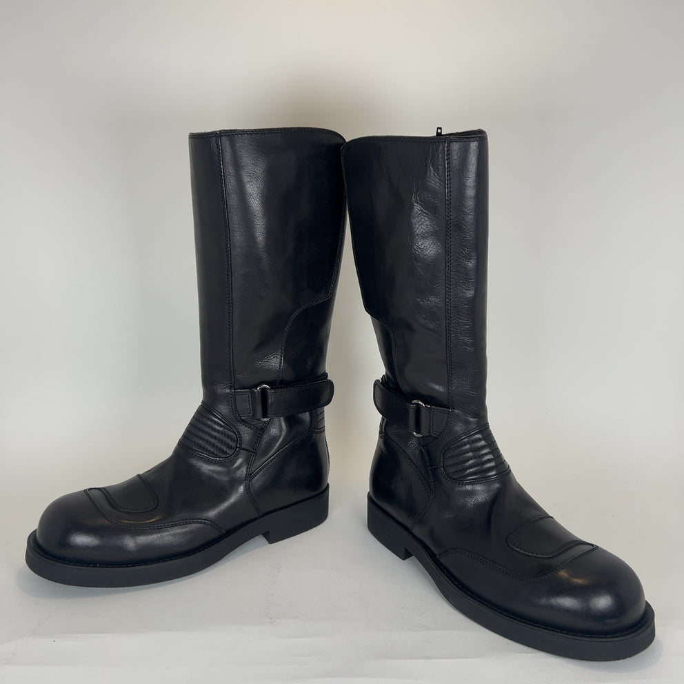 MM6 Maison Margiela High Biker Boots