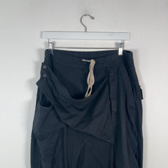 Rick Owens DRKSHDW Memphis Cut Cotton Drawstring Sweatpants