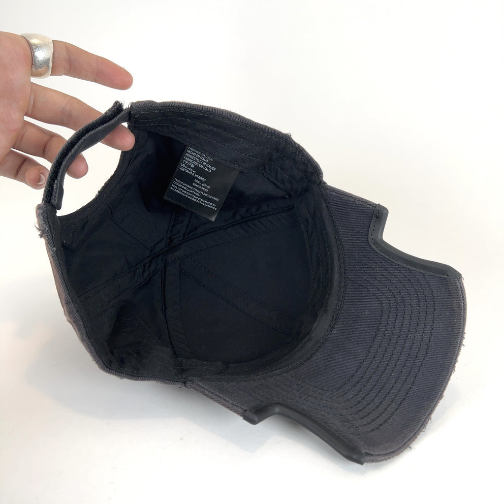 Balenciaga Old English Logo Cut Hat
