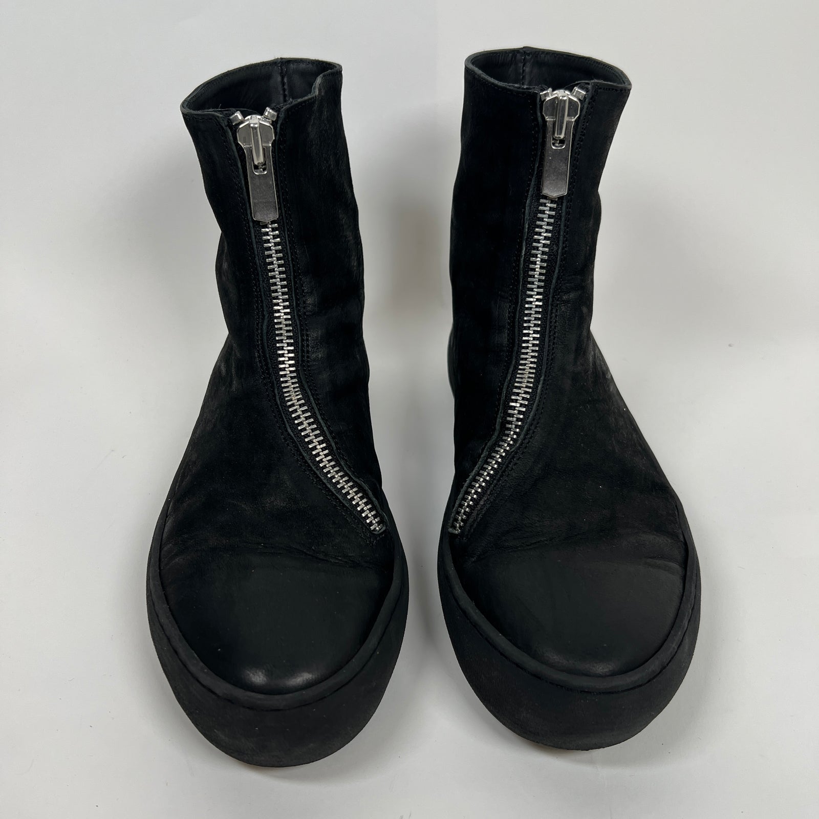 The Last Conspiracy Black Zip Boots Size 9