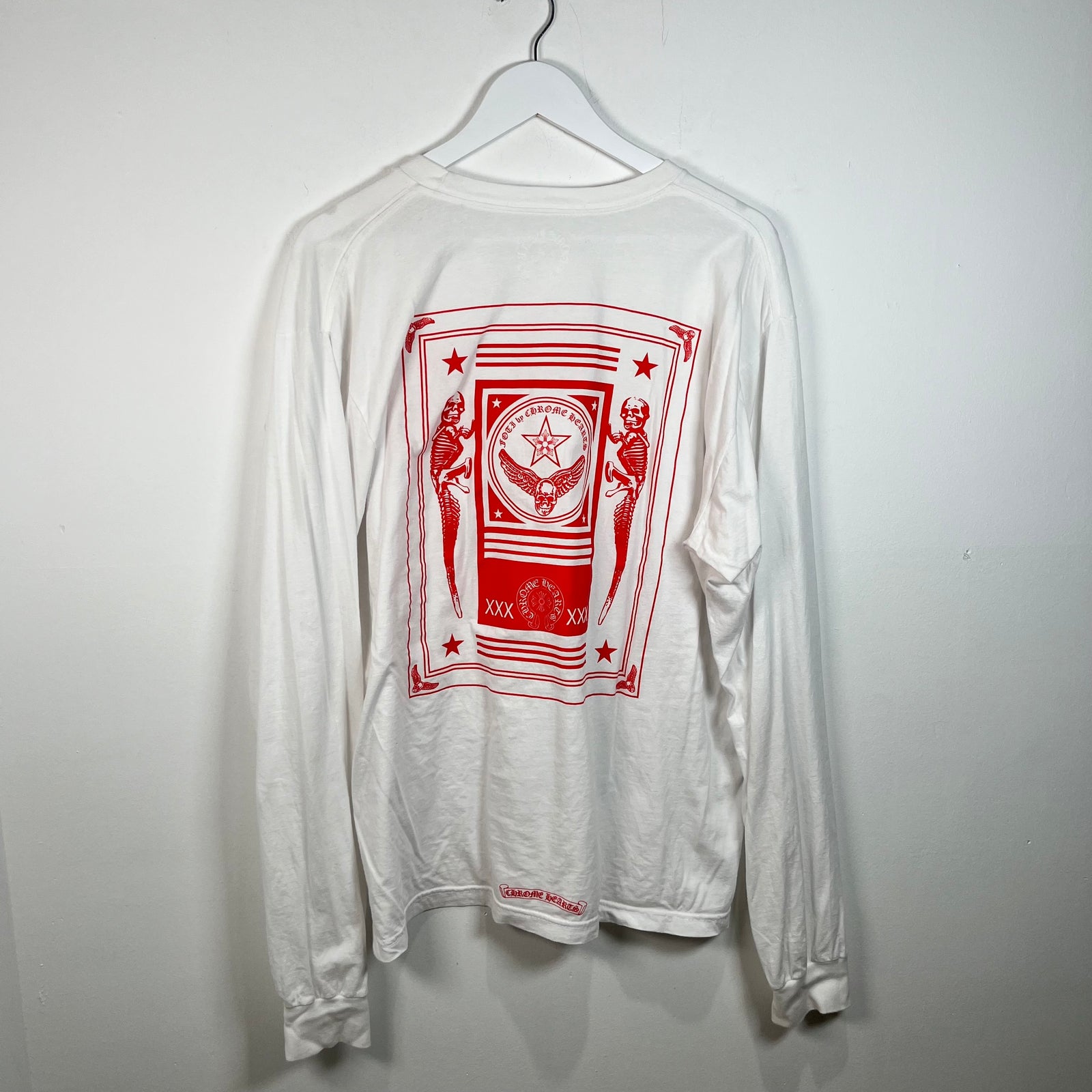 Chrome Hearts Foti 'Jarvis' Graphic Longsleeve Size XL