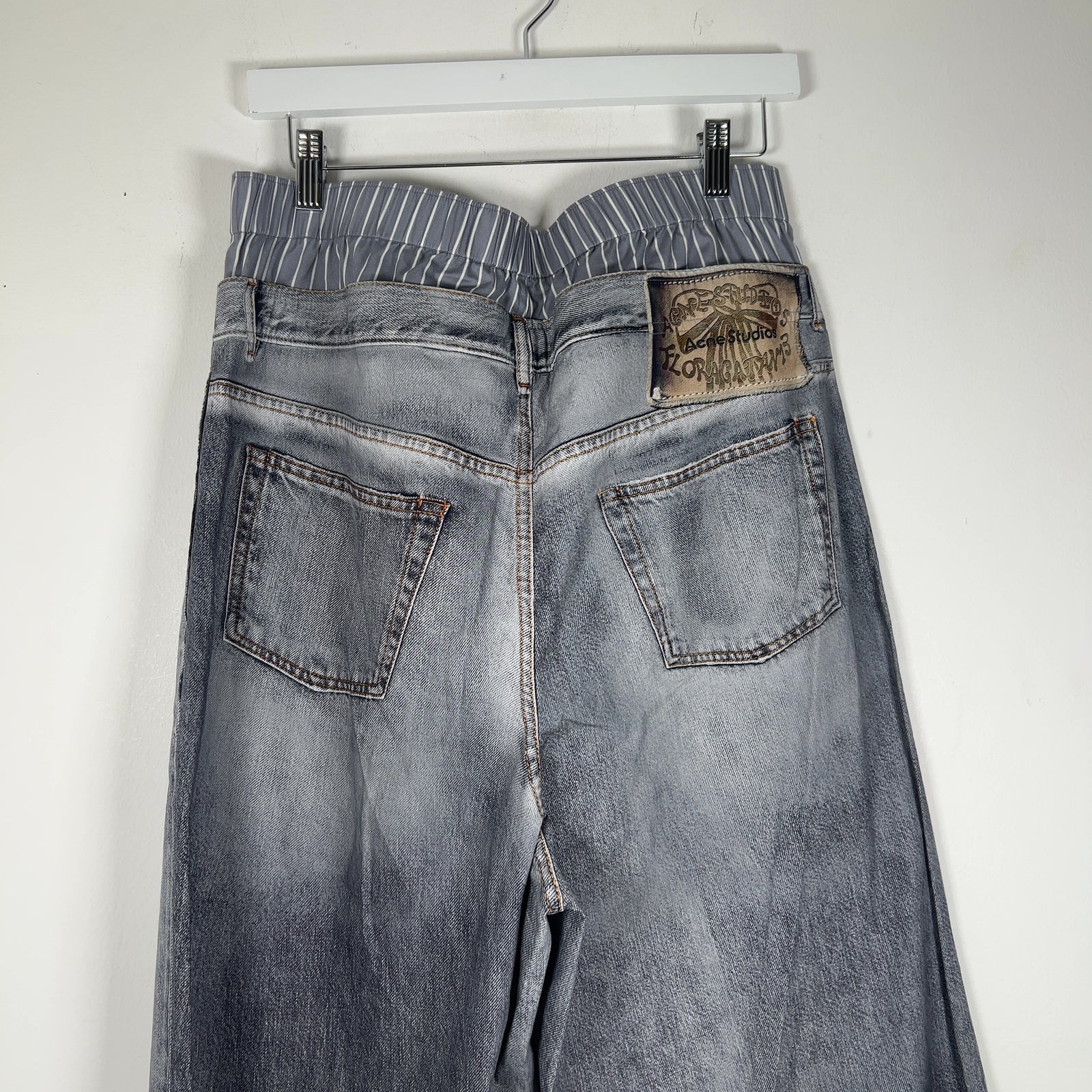 Acne Studios Printed Tromp L'oeil Boxer Pants