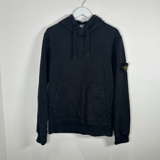 Stone Island Black Hoodie Size L
