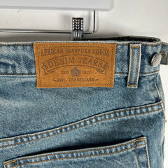 Denim Tears Wreath Logo Denim Shorts Size 38