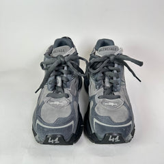 Balenciaga Grey Suede Runners