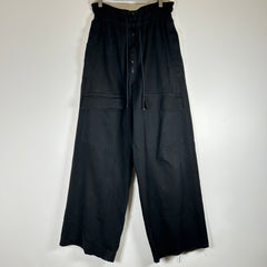 Dries Van Noten Black High Waisted Cargos Size L