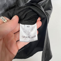 Givenchy Leather T-Shirt Size M