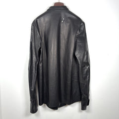 Boris Bidjan Saberi AW14 F221 Calf Leather Button-Up Shirt