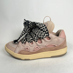 Lanvin Pink Curb Sneaker Size 42
