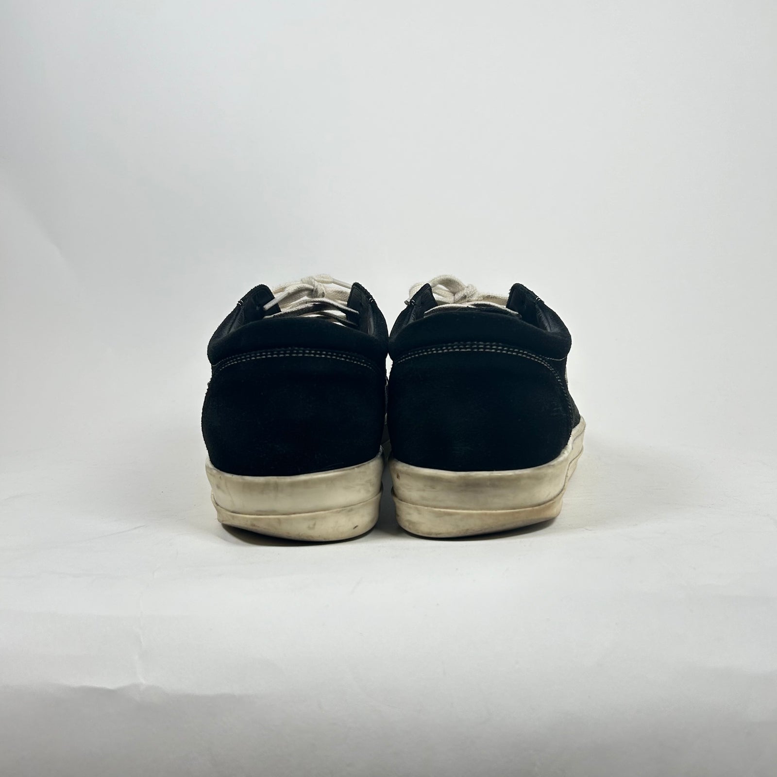 Rick Owens Black Mainline Suede Vans Size 9