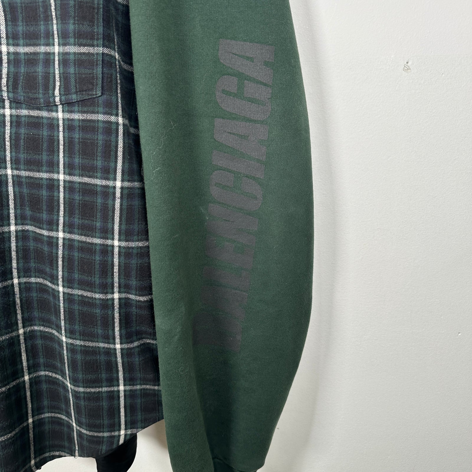 Balenciaga Hybrid Flannel Unifit Size S