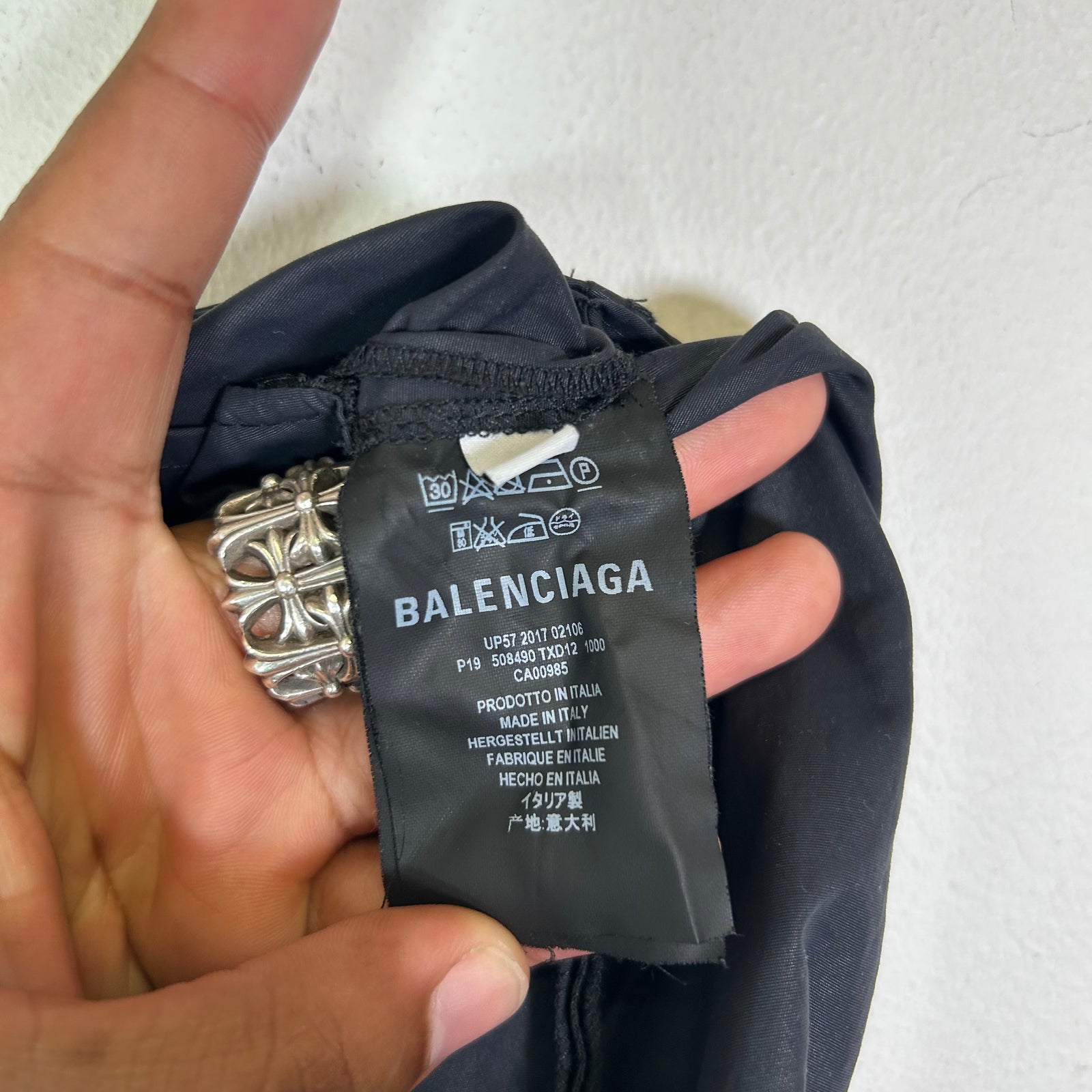 Balenciaga Zipper Convertible Track Pants