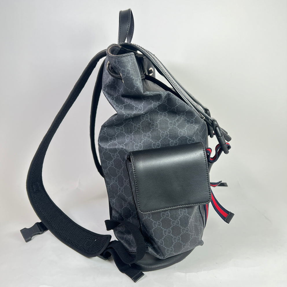 Gucci GG Supreme Monogram Soft Backpack