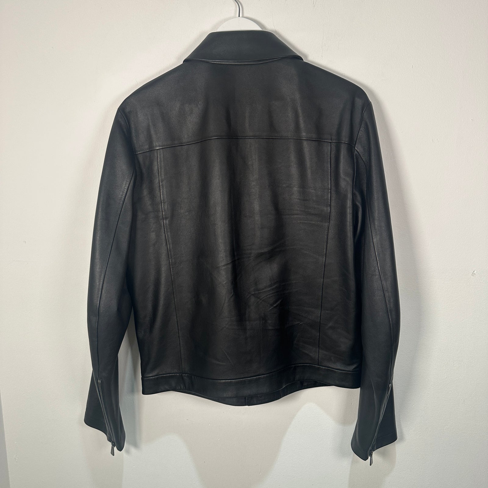 Bally Lamb Leather Jacket Size S