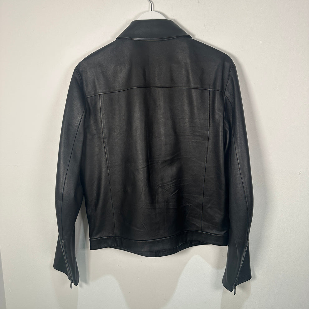 Bally Lamb Leather Jacket Size S