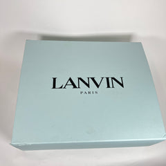 Lanvin Red/White Curb Sneaker Size 12