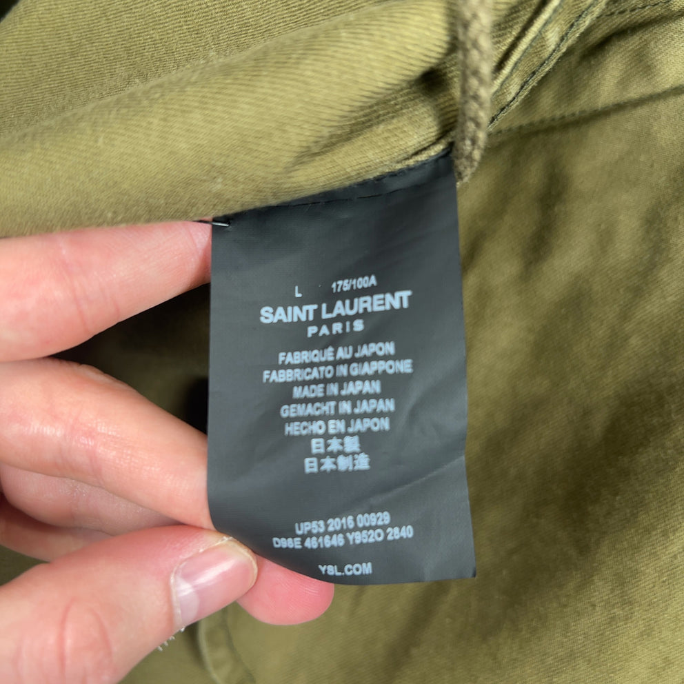 Saint Laurent ‘Sweet Dreams’ Fishtail Parka