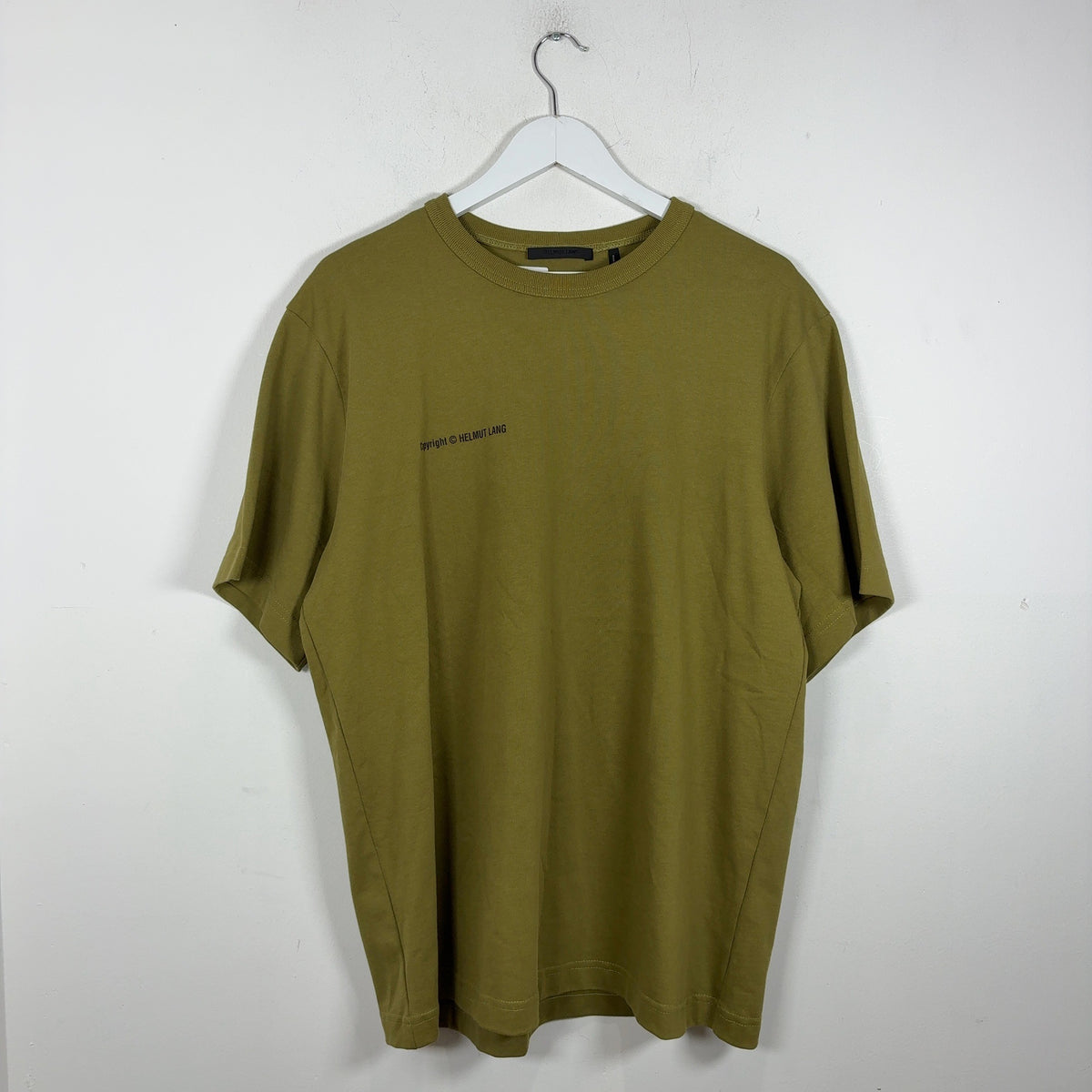 Helmut Lang Copyright Logo Graphic T-Shirt