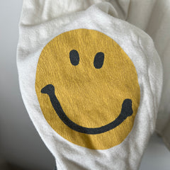 Kapital White Smiley LS Tee Sz 4