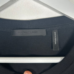Helmut Lang Black Logo T-Shirt Size XL
