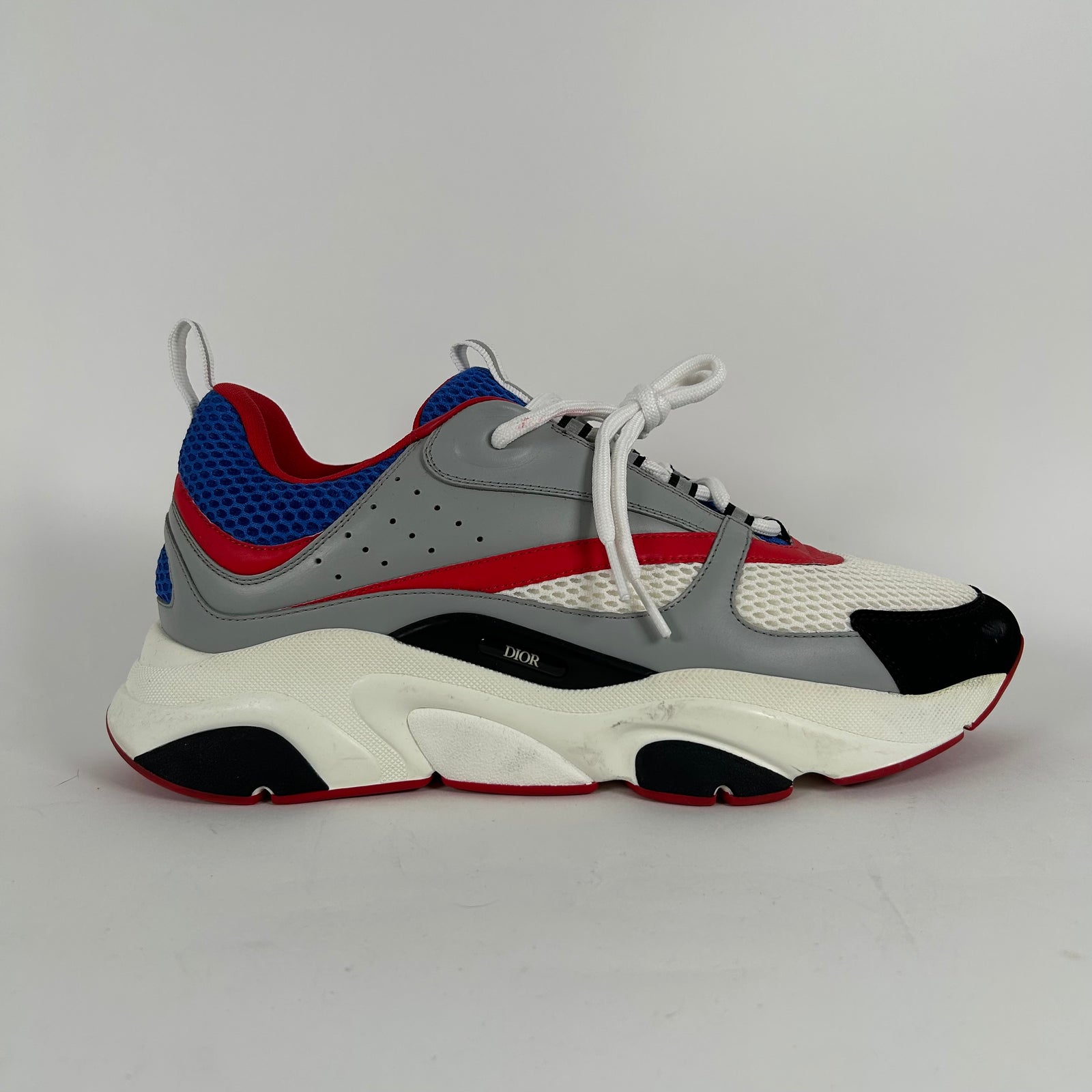 Dior B22 Red / Silver / Blue Size 45