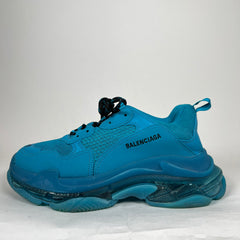Balenciaga Teal Triple S Sneaker Size 43