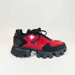 Prada Red/Black Cloudbust Thunder Sneakers Size 8