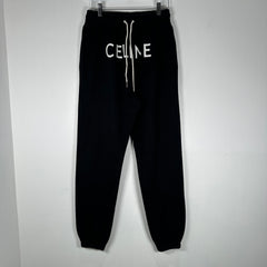Celine Spell Out Logo Sweatpants Size S