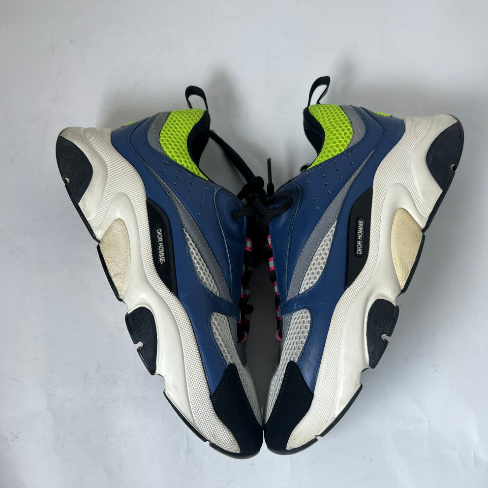 Dior Homme B22 Blue/Neon Sneaker Size 42